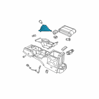 OEM 2007 Jeep Wrangler Boot-Gear Shift Lever Diagram - 52060069AC