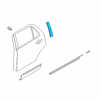 OEM 2019 Ford Explorer Applique Diagram - BB5Z-78255A35-AA