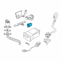 OEM 2001 Chevrolet Venture Valve Asm-Evap Emission Canister Purge Solenoid Diagram - 1997297