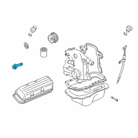 OEM Pontiac Bolt/Screw-Balance Shaft Gear Diagram - 24501367