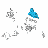 OEM 2011 Kia Optima Cover-Air Cleaner Diagram - 281112T500