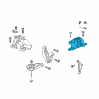 OEM 2020 Chevrolet Malibu Front Mount Diagram - 84034314
