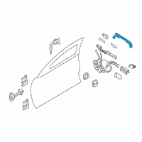 OEM 2016 Infiniti Q50 Grip-Outside Handle, LH Diagram - 80641-4GA6A