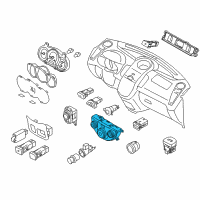 OEM Kia Soul Control Assembly-Heater Diagram - 972502KAE1WK