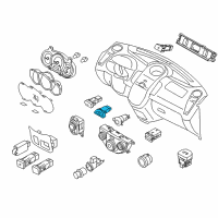 OEM Kia Switch Assembly-Hazard Warning Diagram - 937902K500WK