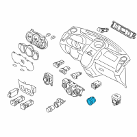 OEM 2011 Kia Soul Button Start Swtich Assembly Diagram - 954302K900