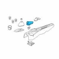 OEM Ford Boot Diagram - 2M5Z-2A713-AAC