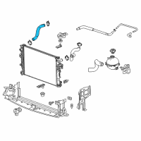 OEM Buick Regal Sportback Lower Hose Diagram - 39096729