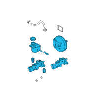 OEM Hyundai Cylinder Assembly-Brake Master Diagram - 58510-1G000