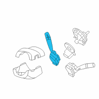 OEM 2011 Kia Sedona Switch Assembly-WIPER Diagram - 934204D202