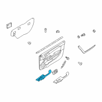 OEM 2010 Kia Forte Koup Power Window Main Switch Assembly Diagram - 935701M710WK