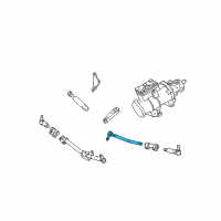 OEM 2005 Ford F-350 Super Duty Inner Tie Rod Diagram - AC3Z-3A130-M