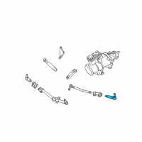 OEM 2001 Ford Excursion Outer Tie Rod Diagram - AC3Z-3A130-N