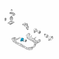 OEM Kia Rio5 Bracket-Front Cab Mounting Diagram - 219111G000