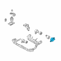 OEM Kia Rio5 Bracket-Transmission Mounting Diagram - 218311G000