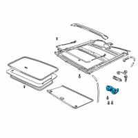 OEM Ford F-350 Super Duty Motor Diagram - 3C3Z-54508A96-A