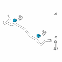 OEM Hyundai Kona Bush-Stabilizer Bar Diagram - 54813-K9000