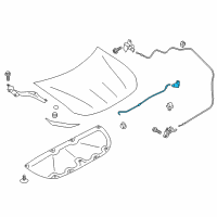 OEM Scion Support Rod Diagram - SU003-01395