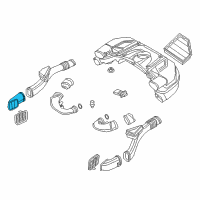 OEM BMW 750i Intake Duct Diagram - 13-71-8-613-147