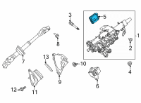 OEM Lexus LC500h Computer, MULTIPLEX Diagram - 89227-48070