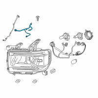 OEM 2021 GMC Canyon Wire Harness Diagram - 84997689