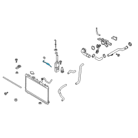 OEM Kia Spectra Hose-Radiator Reserve Diagram - 254432F000