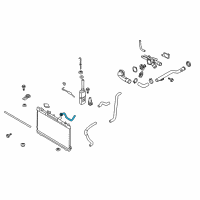 OEM Kia Spectra Tube Assembly Diagram - 253392F000