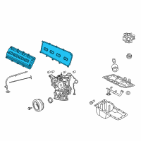 OEM Jeep Cover-Cylinder Head Diagram - 53022085AD