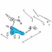 OEM 2016 BMW X6 Washer Fluid Reservoir Diagram - 61-66-7-377-162