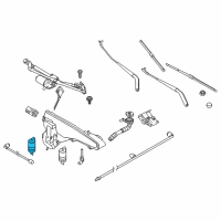 OEM 2018 BMW X6 Washer Pump Diagram - 67-12-7-311-440