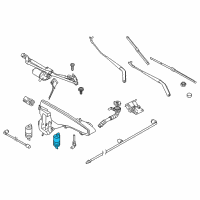 OEM 2018 BMW X6 Pump, Headlight Washer System Diagram - 67-63-7-340-773