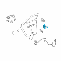 OEM Cadillac CTS Door Check Diagram - 20960701