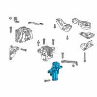 OEM 2013 Dodge Journey Bracket-Transmission Mount Diagram - 4766548AC