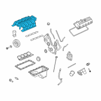 OEM Ford Mustang Intake Manifold Diagram - AR3Z-9424-C