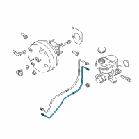 OEM 2018 Lincoln Navigator Tube Diagram - KL3Z-2234-A