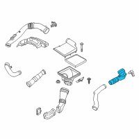 OEM BMW 640i Charge-Air Duct Diagram - 13-71-7-609-811