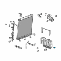 OEM Chevrolet Trailblazer Bracket Bolt Diagram - 11569919