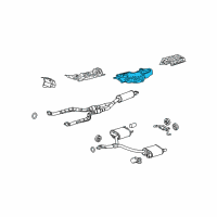 OEM 2011 Lexus GS460 Insulator, Front Floor Heat, NO.1 Diagram - 58151-30190