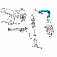 OEM 2020 Ram 1500 Arm-Upper Control Diagram - 68282382AC