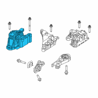 OEM 2018 Ram ProMaster City ISOLATOR-Engine Mount Diagram - 68301999AA