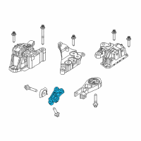 OEM Jeep Renegade Support Diagram - 68363996AA