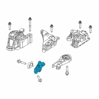 OEM Ram Support Diagram - 68363996AA