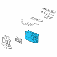 OEM 2007 Saturn Vue ABS Control Module Diagram - 24240430