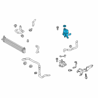 OEM Toyota Prius Plug-In Reserve Tank Diagram - G92A0-47011