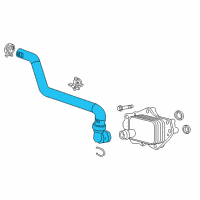 OEM 2019 GMC Terrain Outlet Hose Diagram - 84129285