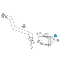 OEM Chevrolet Cruze Oil Cooler Gasket Diagram - 55576423