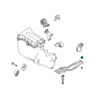 OEM 2001 Kia Spectra Insulator Upper Diagram - 0K20139820