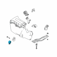 OEM Kia Spectra Engine Mounting Rubber, No.2 Diagram - 0K2A239050