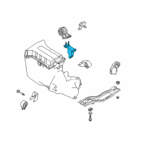 OEM 2002 Kia Spectra Engine Mounting Bracket, No3 Diagram - 0K2A539030B