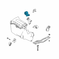 OEM 2002 Kia Spectra Engine Mounting Rubber, No.3 Diagram - 0K2A539060A